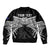 Custom New Zealand Cricket Bomber Jacket Go Champions World Cup 2024 With Maori Pattern