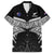 Custom New Zealand Cricket Family Matching Long Sleeve Bodycon Dress and Hawaiian Shirt Go Champions World Cup 2024 With Maori Pattern