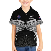 Custom New Zealand Cricket Hawaiian Shirt Go Champions World Cup 2024 With Maori Pattern LT05 - Polynesian Pride