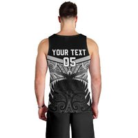 Custom New Zealand Cricket Men Tank Top Go Champions World Cup 2024 With Maori Pattern LT05 - Polynesian Pride