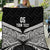 Custom New Zealand Cricket Quilt Go Champions World Cup 2024 With Maori Pattern