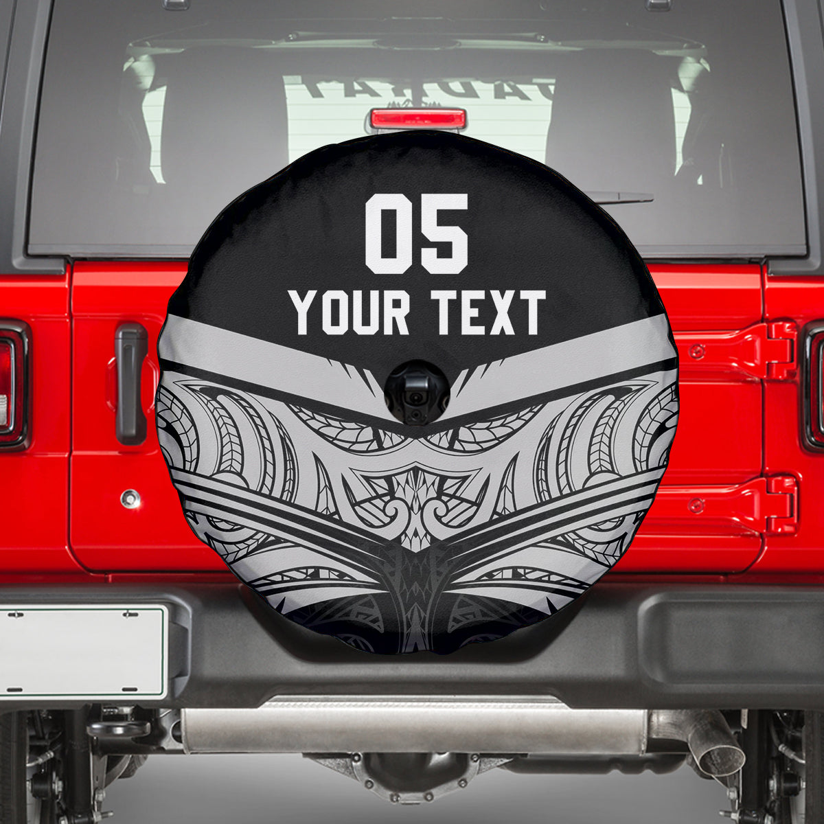 Custom New Zealand Cricket Spare Tire Cover Go Champions World Cup 2024 With Maori Pattern LT05 - Polynesian Pride