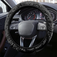 Custom New Zealand Cricket Steering Wheel Cover Go Champions World Cup 2024 With Maori Pattern LT05 - Polynesian Pride