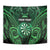 Personalised New Zealand Darts Tapestry Green Dart Board Maori Pattern