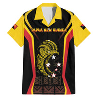 Custom Papua New Guinea Cricket Family Matching Mermaid Dress and Hawaiian Shirt 2024 World Cup