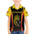 Custom Papua New Guinea Cricket Family Matching Off The Shoulder Long Sleeve Dress and Hawaiian Shirt 2024 World Cup