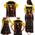 Custom Papua New Guinea Cricket Family Matching Puletasi and Hawaiian Shirt 2024 World Cup