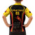 Custom Papua New Guinea Cricket Family Matching Tank Maxi Dress and Hawaiian Shirt 2024 World Cup