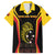 Custom Papua New Guinea Cricket Family Matching Tank Maxi Dress and Hawaiian Shirt 2024 World Cup