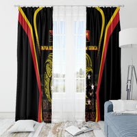 Papua New Guinea Cricket Window Curtain 2024 World Cup LT05 - Polynesian Pride