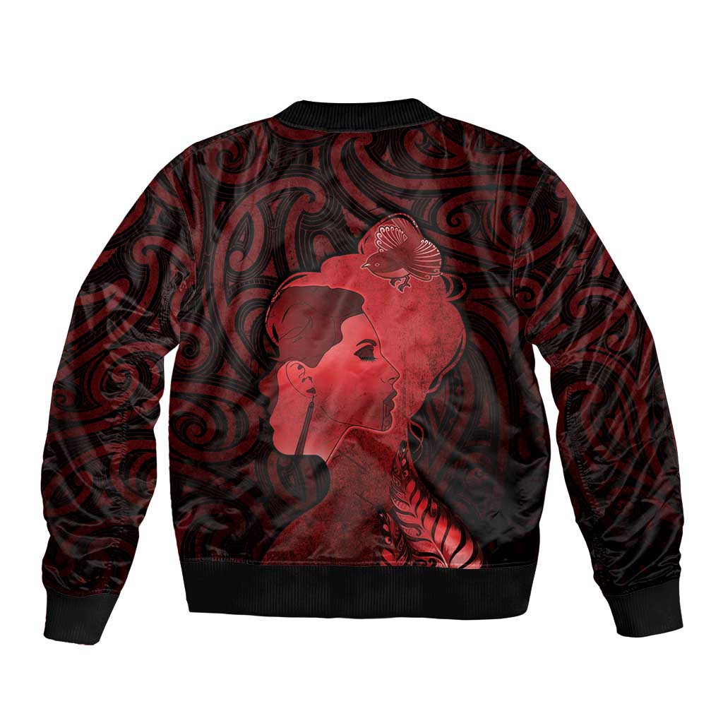 Aotearoa Mana Wahine Bomber Jacket The Spiritual Power Of Women