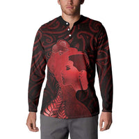 Aotearoa Mana Wahine Button Sweatshirt The Spiritual Power Of Women LT05 - Polynesian Pride