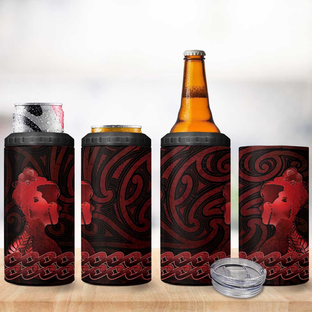 Aotearoa Mana Wahine 4 in 1 Can Cooler Tumbler The Spiritual Power Of Women