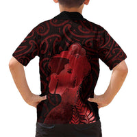 Aotearoa Mana Wahine Family Matching Long Sleeve Bodycon Dress and Hawaiian Shirt The Spiritual Power Of Women