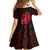 Aotearoa Mana Wahine Family Matching Off Shoulder Short Dress and Hawaiian Shirt The Spiritual Power Of Women