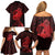 Aotearoa Mana Wahine Family Matching Off Shoulder Short Dress and Hawaiian Shirt The Spiritual Power Of Women
