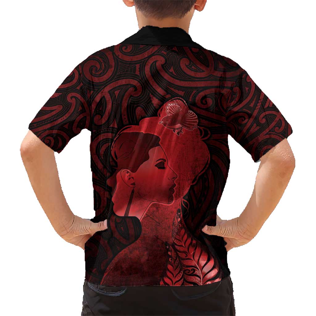 Aotearoa Mana Wahine Family Matching Short Sleeve Bodycon Dress and Hawaiian Shirt The Spiritual Power Of Women