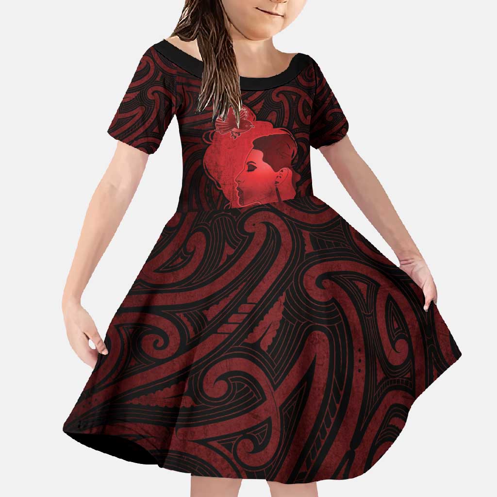Aotearoa Mana Wahine Family Matching Short Sleeve Bodycon Dress and Hawaiian Shirt The Spiritual Power Of Women