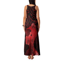 Aotearoa Mana Wahine Family Matching Tank Maxi Dress and Hawaiian Shirt The Spiritual Power Of Women
