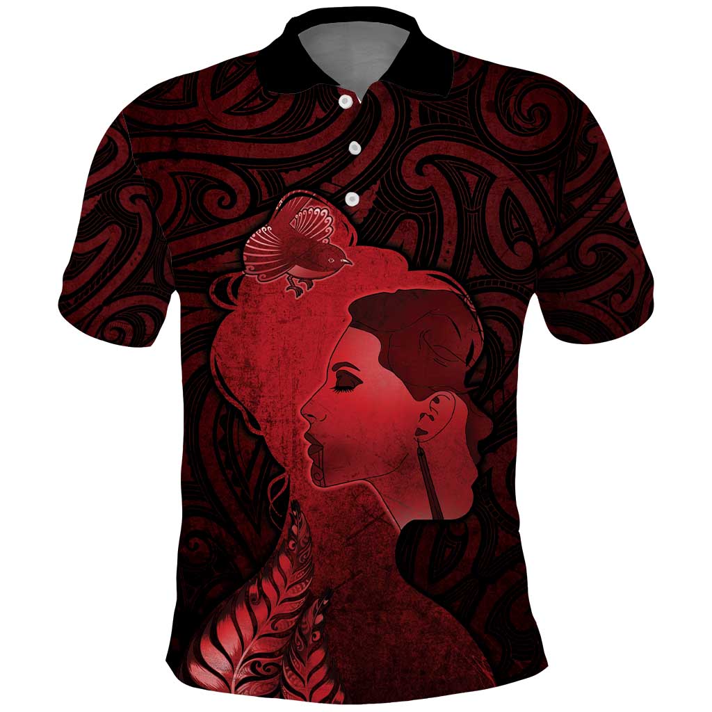 Aotearoa Mana Wahine Polo Shirt The Spiritual Power Of Women