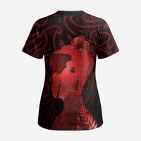 Aotearoa Mana Wahine Scrub Top The Spiritual Power Of Women LT05 - Polynesian Pride