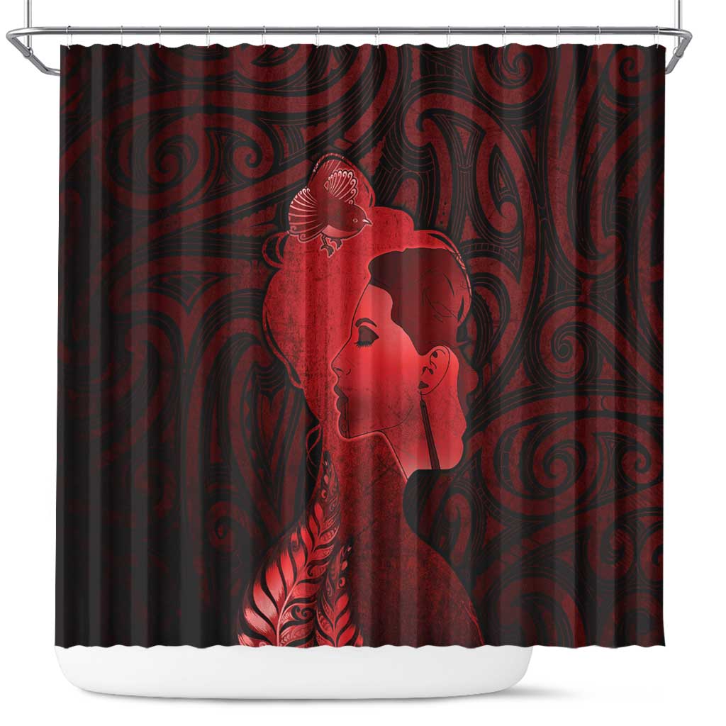 Aotearoa Mana Wahine Shower Curtain The Spiritual Power Of Women