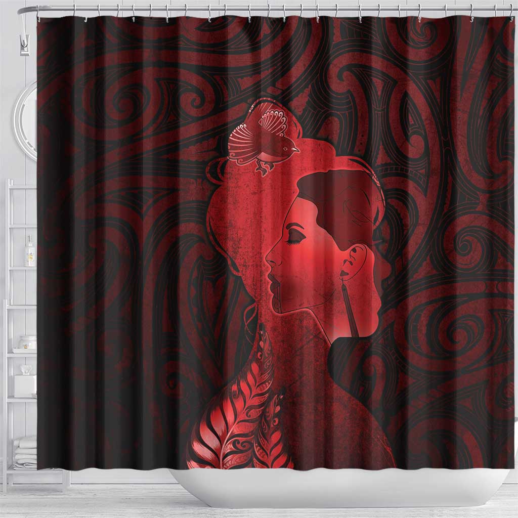 Aotearoa Mana Wahine Shower Curtain The Spiritual Power Of Women