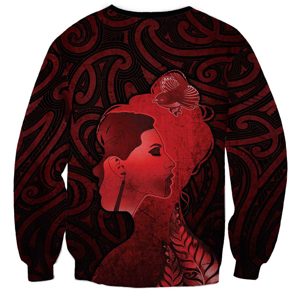 Aotearoa Mana Wahine Sweatshirt The Spiritual Power Of Women LT05 - Polynesian Pride