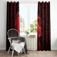 Aotearoa Mana Wahine Window Curtain The Spiritual Power Of Women LT05 - Polynesian Pride