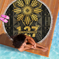 Philippines Independence Day Beach Blanket Filipinos Sun Star Tribal