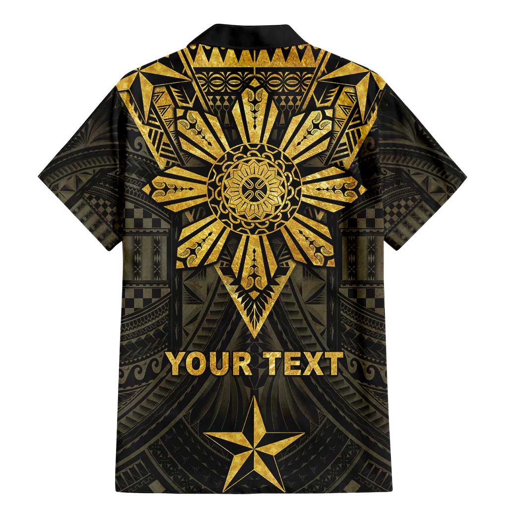 Personalised Philippines Independence Day Family Matching Mermaid Dress and Hawaiian Shirt Filipinos Sun Star Tribal