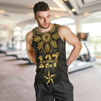Personalised Philippines Independence Day Men Tank Top Filipinos Sun Star Tribal