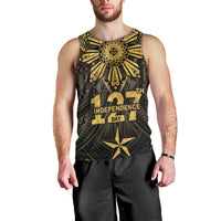 Personalised Philippines Independence Day Men Tank Top Filipinos Sun Star Tribal