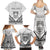 Personalised Kiribati Gospel Day Family Matching Summer Maxi Dress and Hawaiian Shirt Coat Of Arms Polynesian Pattern