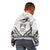 Personalised Kiribati Gospel Day Kid Hoodie Coat Of Arms Polynesian Pattern