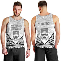 Personalised Kiribati Gospel Day Men Tank Top Coat Of Arms Polynesian Pattern LT05 - Polynesian Pride