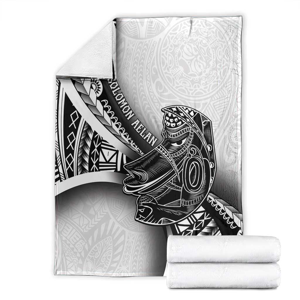 Solomon Islands Nguzunguzu Blanket Polynesian Tribal Pattern
