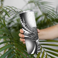 Solomon Islands Nguzunguzu Skinny Tumbler Polynesian Tribal Pattern