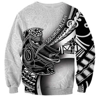 Solomon Islands Nguzunguzu Sweatshirt Polynesian Tribal Pattern