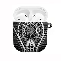 Philippines Batok Tribal Inspired Tattoo Black AirPods Case LT05 Black - Polynesian Pride