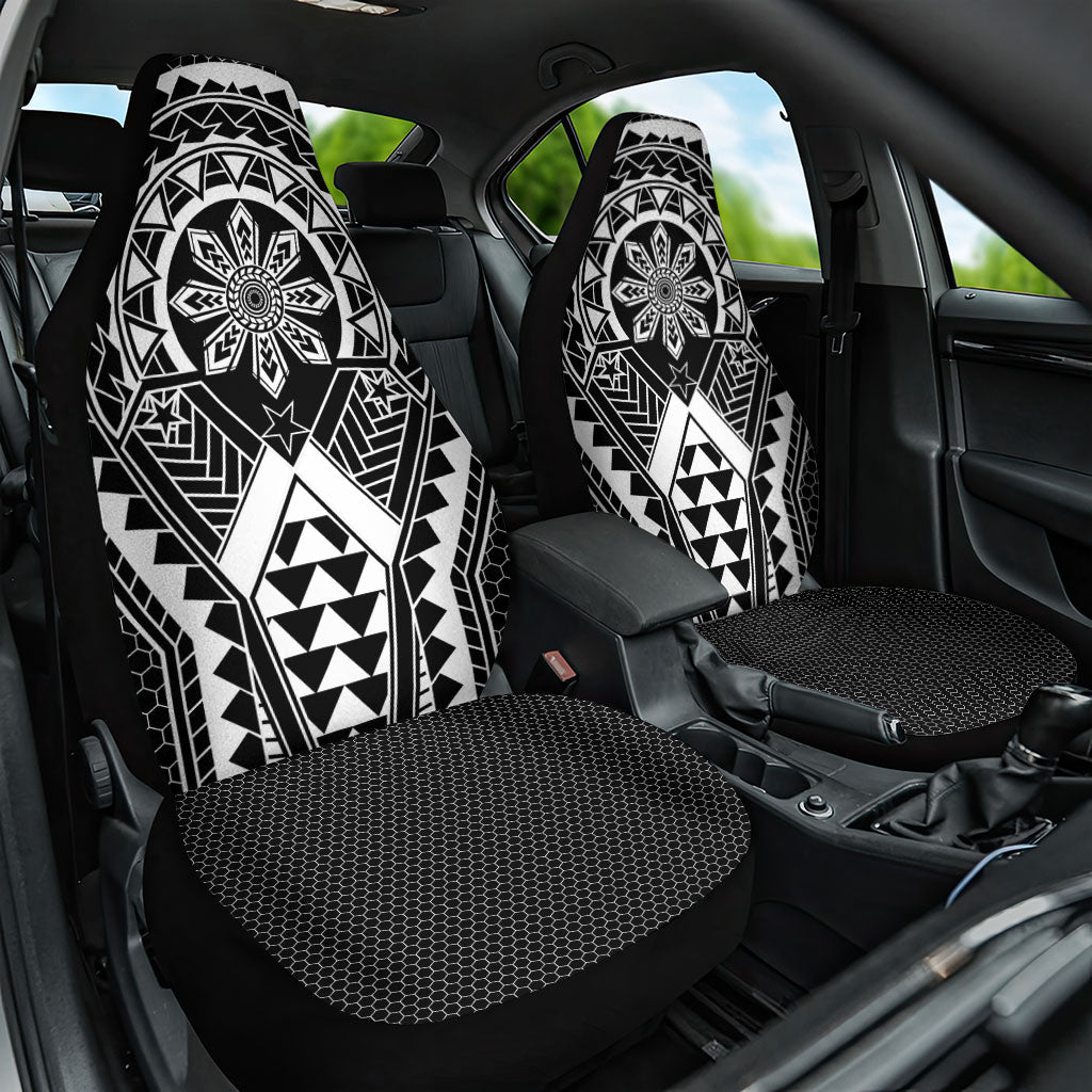 Philippines Batok Tribal Inspired Tattoo Black Car Seat Cover LT05 One Size Black - Polynesian Pride