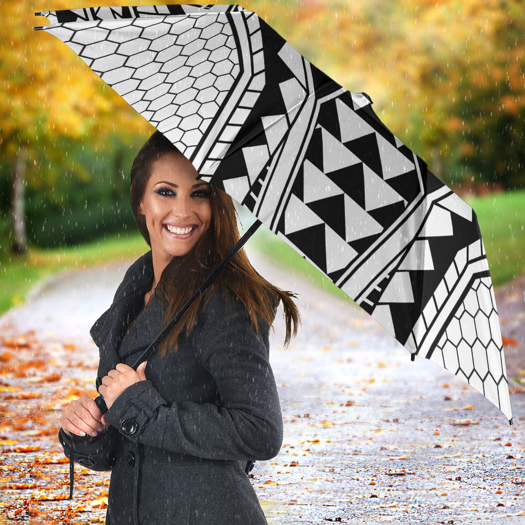 Philippines Batok Tribal Inspired Tattoo White Umbrella LT05 - Polynesian Pride