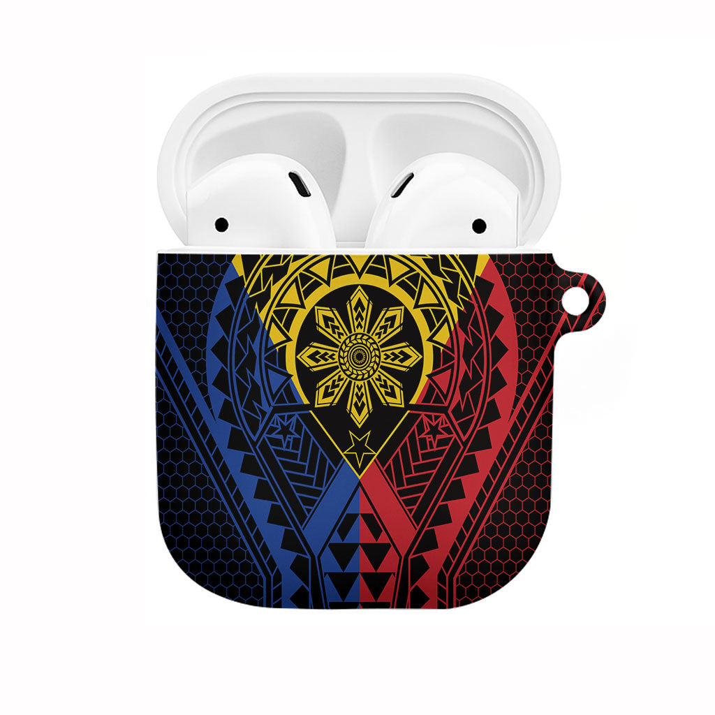 Philippines Batok Tribal Inspired Tattoo AirPods Case LT05 Multicolor - Polynesian Pride