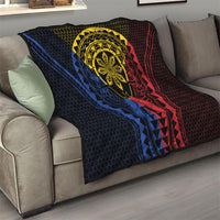 Philippines Batok Tribal Inspired Tattoo Quilt LT05 - Polynesian Pride