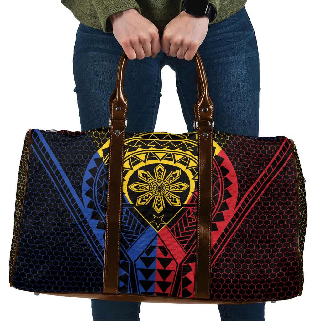 Philippines Batok Tribal Inspired Tattoo Travel Bag LT05 Multicolor - Polynesian Pride