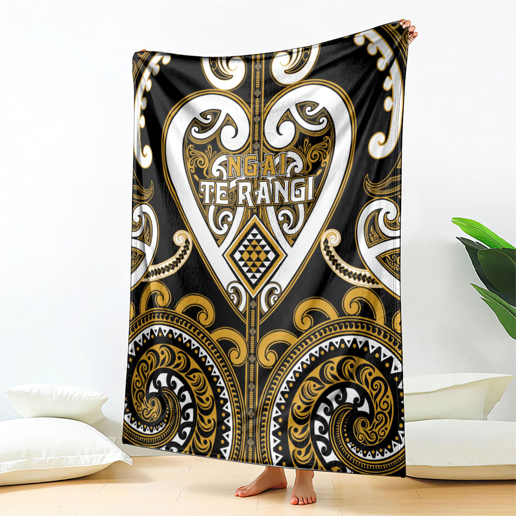 Aotearoa Ngai Te Rangi Blanket Maori Tribal Pattern LT05 - Polynesian Pride