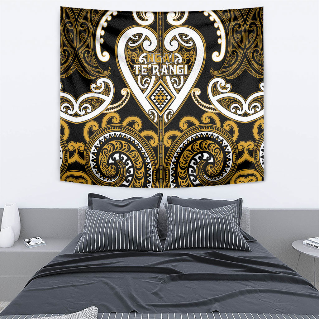 Aotearoa Ngai Te Rangi Tapestry Maori Tribal Pattern LT05 - Polynesian Pride