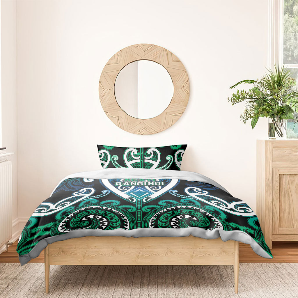 Aotearoa Ngati Ranginui Bedding Set Maori Tribal Pattern LT05 - Polynesian Pride