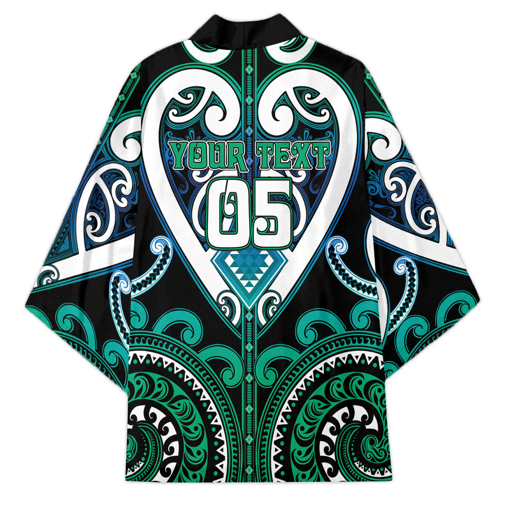 Custom Aotearoa Ngati Ranginui Kimono Maori Tribal Pattern LT05 - Polynesian Pride