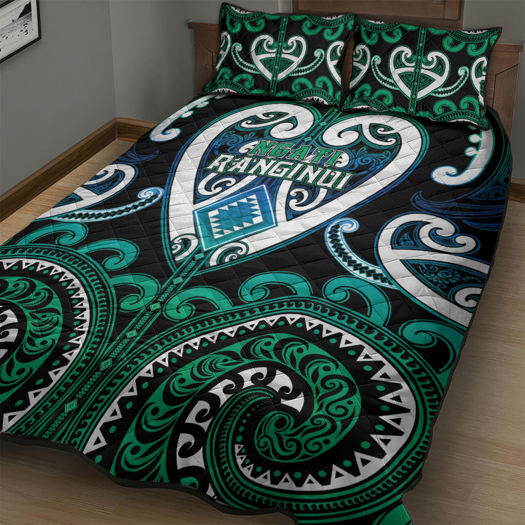 Aotearoa Ngati Ranginui Quilt Bed Set Maori Tribal Pattern LT05 - Polynesian Pride